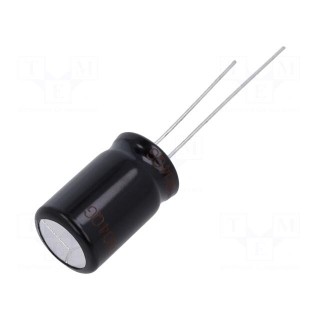 Capacitor: electrolytic | THT | 470uF | 35VDC | Ø12.5x20mm | Pitch: 5mm
