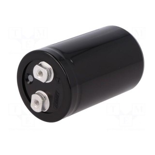 Capacitor: electrolytic | 470uF | 500VDC | Ø51x82mm | Pitch: 22.2mm