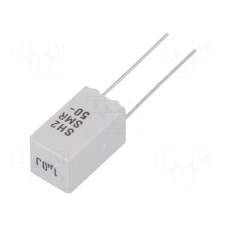 Capacitor: metallized PPS | 1uF | 5mm | ±5% | 7.2x7.2x13mm | -55÷150°C
