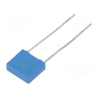 Capacitor: polyester | 0.0068uF | 40VAC | 63VDC | 5mm | ±10% | -55÷125°C