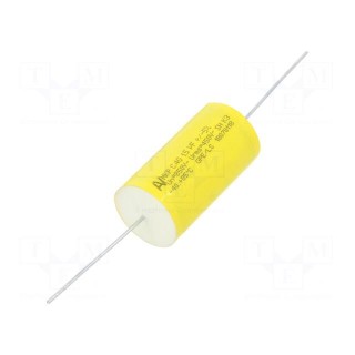 Capacitor: polyester | 1.5uF | Leads: axial | ESR: 3.5mΩ | THT | ±5% | 12A