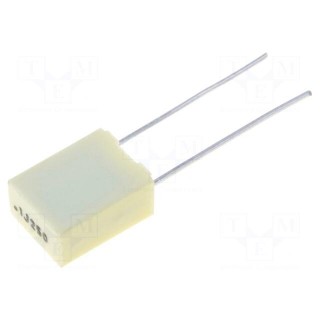 Capacitor: polyester | 220nF | 140VAC | 250VDC | Pitch: 5mm | ±5%
