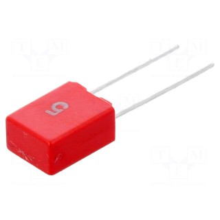 Capacitor: polyester | 100nF | 160VAC | 250VDC | Pitch: 5mm | ±5%