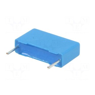 Capacitor: polyester | 100nF | 200VAC | 400VDC | Pitch: 15mm | ±10%