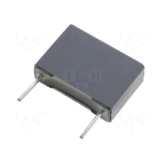 Capacitor: polyester | 2.2uF | 63VAC | 100VDC | 15mm | ±10% | -55÷105°C