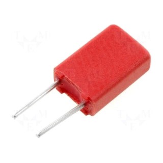 Capacitor: polyester | 1uF | 30VAC | 50VDC | 2.5mm | ±10% | 5.5x10x4.6mm