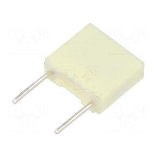 Capacitor: polyester | 15nF | 160VAC | 250VDC | Pitch: 5mm | ±10%