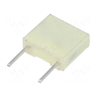 Capacitor: polyester | 1nF | 63VAC | 100VDC | 5mm | ±5% | 7.2x2.5x6.5mm