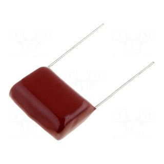 Capacitor: polyester | 1uF | 400VDC | Pitch: 20mm | ±10% | 23x9x18mm
