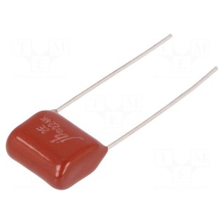 Capacitor: polyester | 220nF | 250VDC | Pitch: 10mm | ±10% | 12x7x11mm