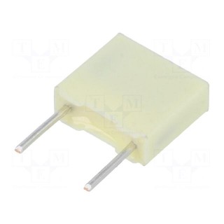 Capacitor: polyester | 3.3nF | 63VAC | 100VDC | Pitch: 5mm | ±10%