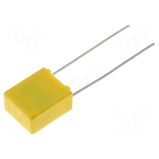 Capacitor: polyester | 33nF | 630VDC | ±10% | 12x6x10mm | THT