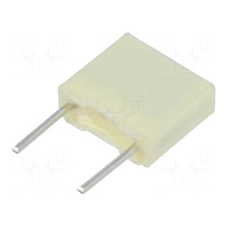 Capacitor: polyester | 4.7nF | 63VAC | 100VDC | Pitch: 5mm | ±10%