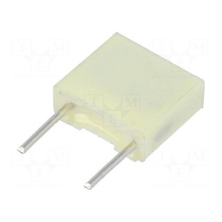 Capacitor: polyester | 4.7nF | 63VAC | 100VDC | Pitch: 5mm | ±5%
