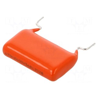 Capacitor: polyester | 470nF | 220VAC | 400VDC | 22.5mm | ±10% | -55÷85°C