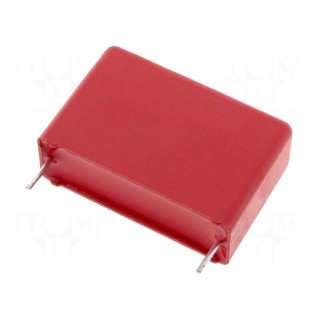 Capacitor: polypropylene | Capacitor: low ESR | 47nF | 4x9x13mm | THT