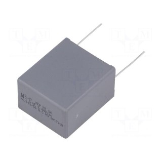 Capacitor: polypropylene | X2 | 1.5uF | 27.5mm | ±10% | 32x22x37mm