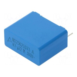 Capacitor: polypropylene | Capacitor: Y2 | 220nF | 26.5x22x12mm | THT