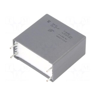 Capacitor: polypropylene | 3.3uF | ESR: 3.2mΩ | C4AF | THT | ±10% | 400VDC