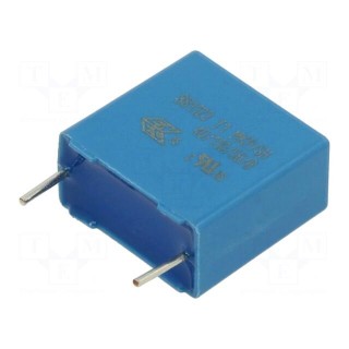 Capacitor: polypropylene | Y1 | 4.7nF | 18x17.5x9mm | THT | ±20% | 15mm