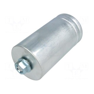 Capacitor: polypropylene | 50uF | Leads: M6 screws | ESR: 6.8mΩ | ±5%