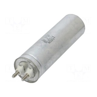 Capacitor: polypropylene | 600uF | Leads: M10 screws | ESR: 1.1mΩ