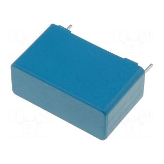Capacitor: polypropylene | X2 | 680nF | 22.5mm | ±20% | Mounting: THT