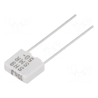 Capacitor: metallized PPS | 10nF | 5mm | ±5% | 7.2x2.5x6.5mm | 20V/μs