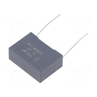 Capacitor: polypropylene | R75 | 1.5uF | 26.5x10x18.5mm | THT | ±5%