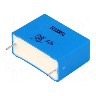 Capacitor: polypropylene | 4.7uF | 27.5mm | ±5% | 13.5x23x31.5mm