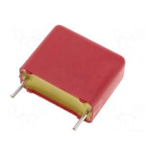 Capacitor: polypropylene | 470pF | 5x11x18mm | THT | ±10% | 15mm | 650VAC