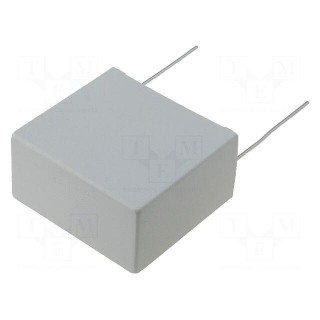 Capacitor: polypropylene | X2 | 680nF | 27.5mm | ±10% | Mounting: THT