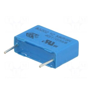 Capacitor: polypropylene | Y2 | 22nF | 6x12x18mm | THT | ±20% | 15mm
