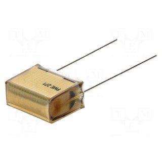 Capacitor: paper | X2 | 100nF | 660VAC | Pitch: 25.4mm | ±20% | THT | PME264