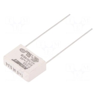 Capacitor: paper | Y1 | 1.8nF | 500VAC | 15mm | ±20% | THT | P295 | 1500VDC