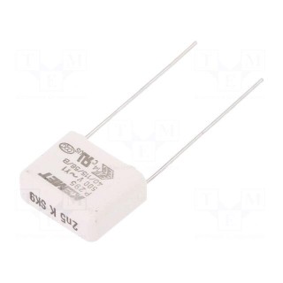 Capacitor: paper | Y1 | 2.5nF | 500VAC | 15mm | ±10% | THT | P295 | 1500VDC