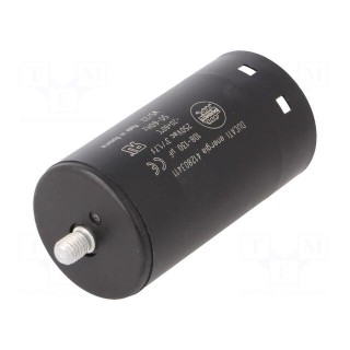 Capacitor: electrolytic | 120uF | Ø45.5x84mm | ±10% | M8 screw | 250VAC