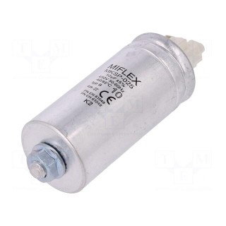 Capacitor: for discharge lamp | 10uF | 450VAC | ±10% | -40÷85°C