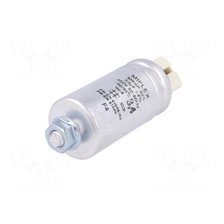 Capacitor: for discharge lamp | 3.4uF | 450VAC | ±4% | Ø31x62mm