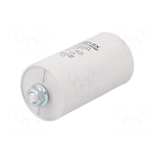 Capacitor: for discharge lamp | 45uF | 250VAC | ±10% | Ø45x95mm | 6