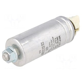 Capacitor: for discharge lamp | 5.3uF | 450VAC | ±4% | Ø31x76mm
