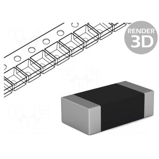 Ferrite: bead | array | Imp.@ 100MHz: 120Ω | Mounting: SMD | 0.15A