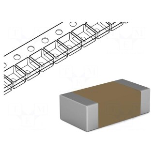 Capacitor: polyphenylene | 100nF | 50V | SMD | ±2% | -55÷125°C