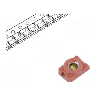 Trimmer: ceramic | 5.5pF÷20pF | SMD | pink | 100VDC | Diel: N900