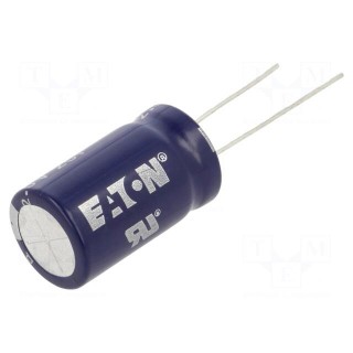 Capacitor: electrolytic | supercapacitor | 25F | 2.5VDC | ESR: 40mΩ