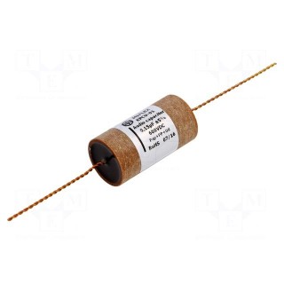 Capacitor: copper-polypropylene-paper | 0.15uF | 600VDC | ±5% | THT