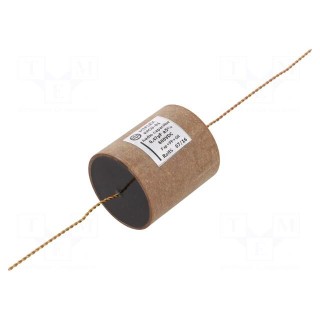 Capacitor: copper-polypropylene-paper | 0.47uF | 600VDC | ±5% | THT