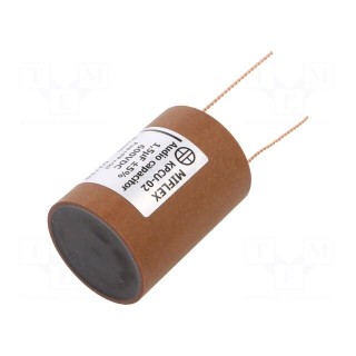 Capacitor: copper-polypropylene-paper | 1.5uF | 600VDC | ±5% | THT