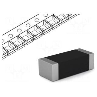 Inductor: ferrite | SMD | 0805 | 10uH | 100mA | 0.39Ω | 15MHz | ±20% | LQM