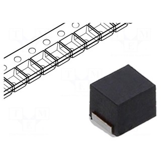 Inductor: wire | SMD | 1008 | 0.022uH | 420mA | 370mΩ | Q: 15 | ftest: 100MHz